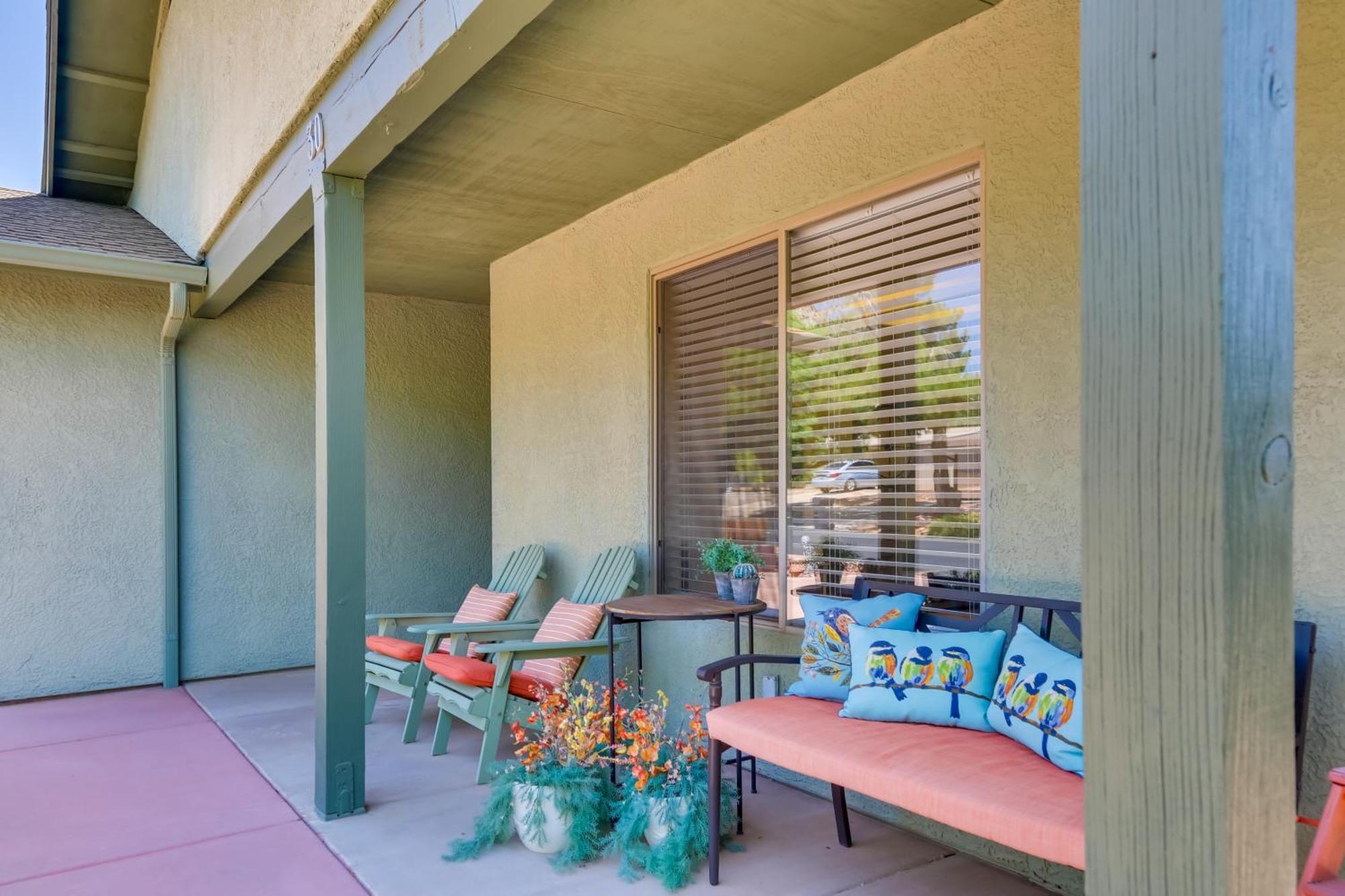 Red Rock Retreat With Patio 3 Mi To Downtown Sedona Villa Ngoại thất bức ảnh